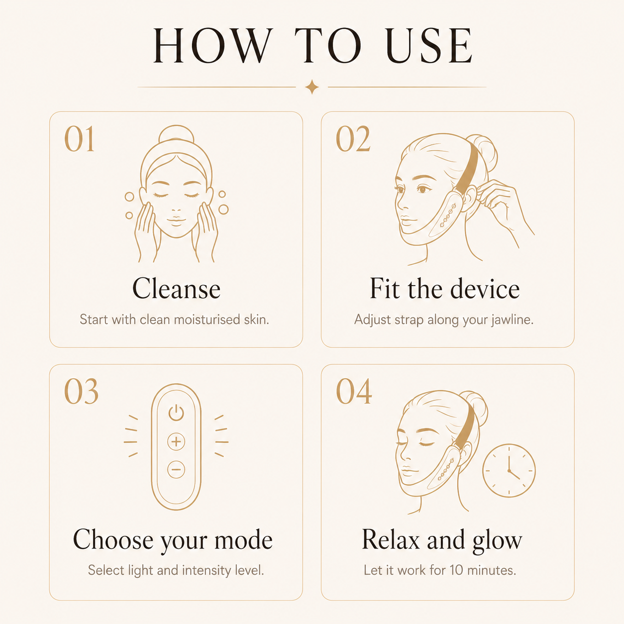 Lumière V-Face Sculpting Device